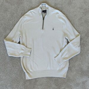 Polo Ralph Lauren Large Quarter Zip Sweater